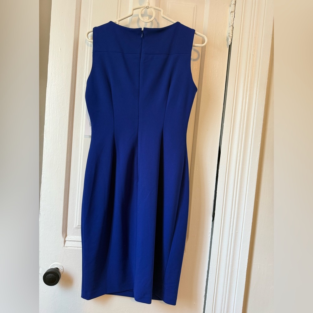 Calvin Klein Royal Blue Midi Dress - Picture 2 of 5